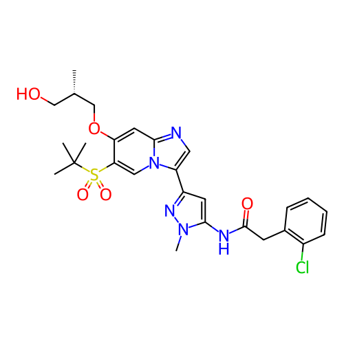 Chemical structure of BindingDB Monomer ID 801327