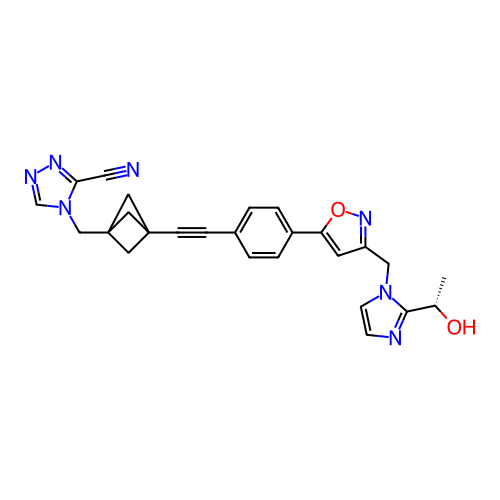 Chemical structure of BindingDB Monomer ID 801376