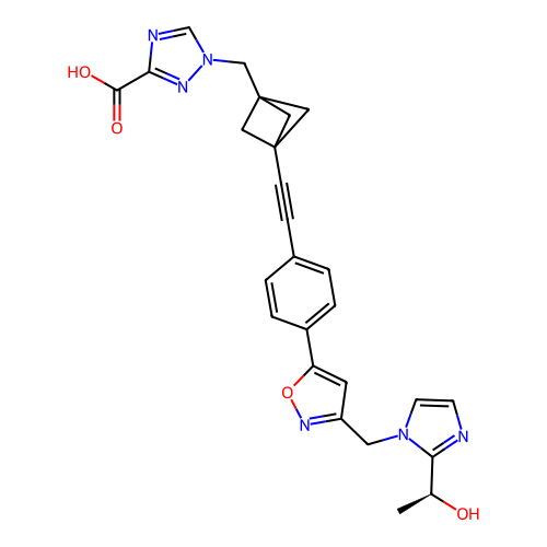 Chemical structure of BindingDB Monomer ID 801381