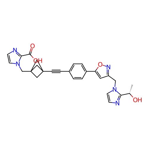 Chemical structure of BindingDB Monomer ID 801383