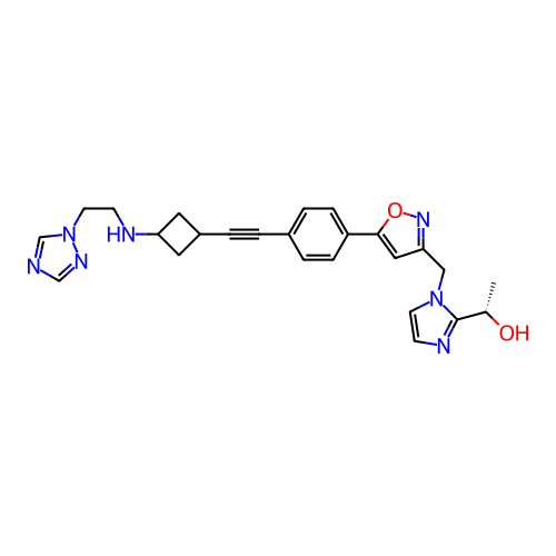 Chemical structure of BindingDB Monomer ID 801402