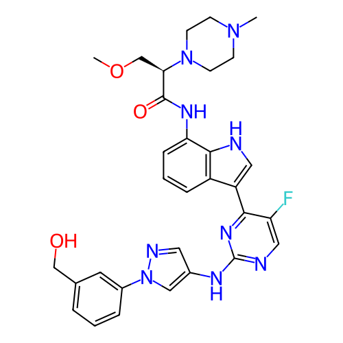 Chemical structure of BindingDB Monomer ID 801925