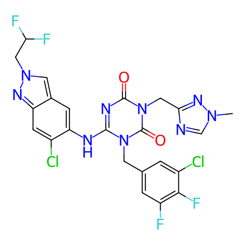 Chemical structure of BindingDB Monomer ID 804168