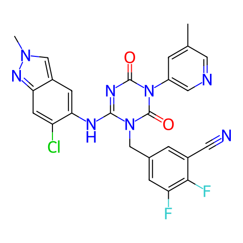 Chemical structure of BindingDB Monomer ID 804180