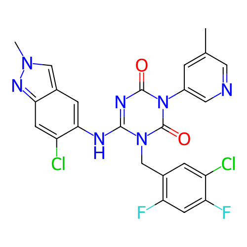 Chemical structure of BindingDB Monomer ID 804192