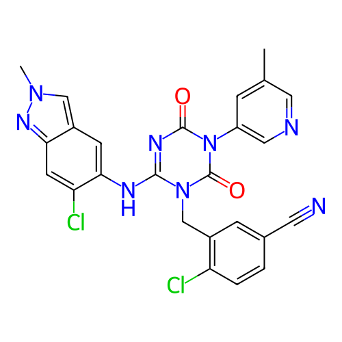 Chemical structure of BindingDB Monomer ID 804194