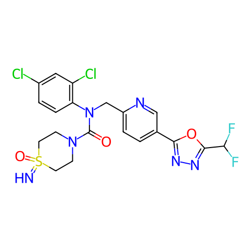 Chemical structure of BindingDB Monomer ID 804772