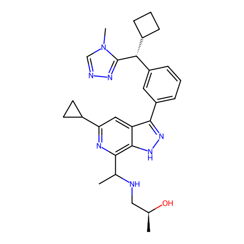 Chemical structure of BindingDB Monomer ID 805236