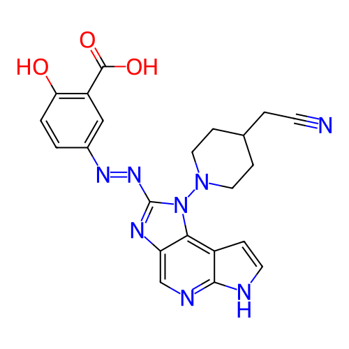 Chemical structure of BindingDB Monomer ID 805305
