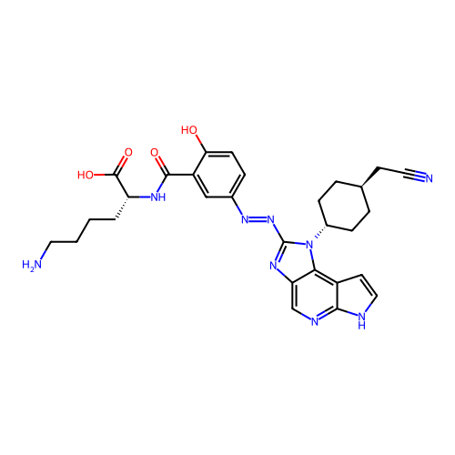 Chemical structure of BindingDB Monomer ID 805307