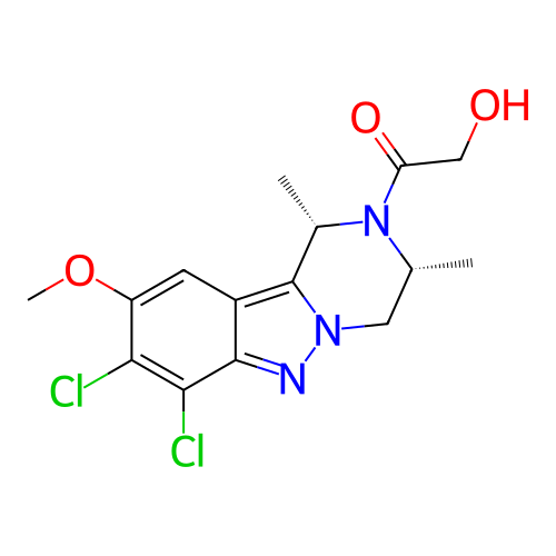 Chemical structure of BindingDB Monomer ID 805319