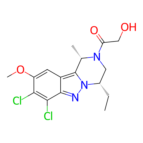 Chemical structure of BindingDB Monomer ID 805348