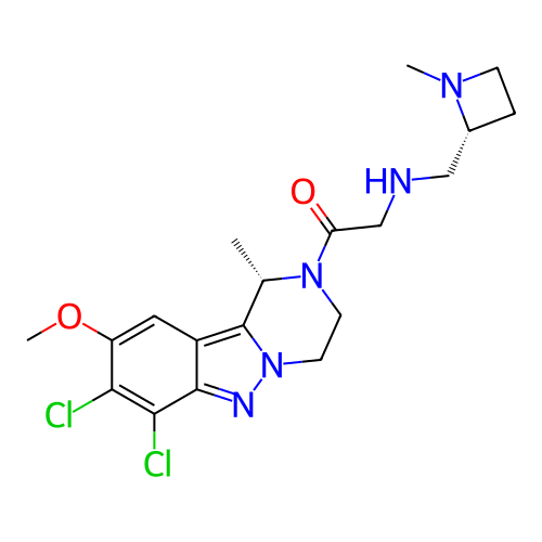 Chemical structure of BindingDB Monomer ID 805430