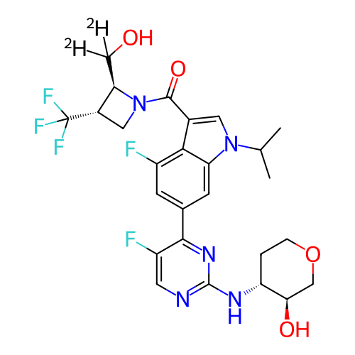 Chemical structure of BindingDB Monomer ID 805524