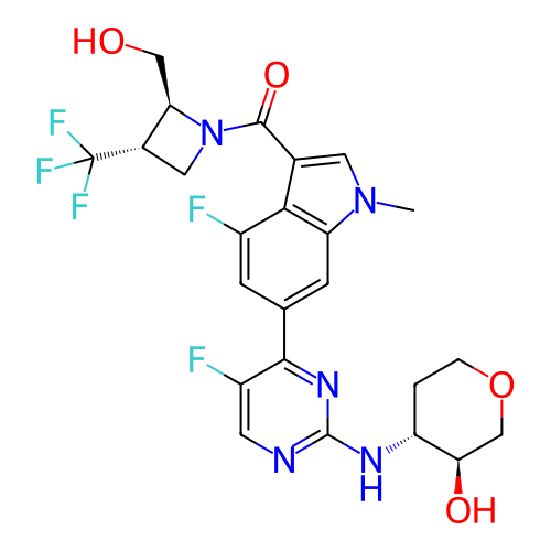 Chemical structure of BindingDB Monomer ID 805525