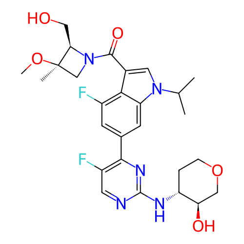 Chemical structure of BindingDB Monomer ID 805528