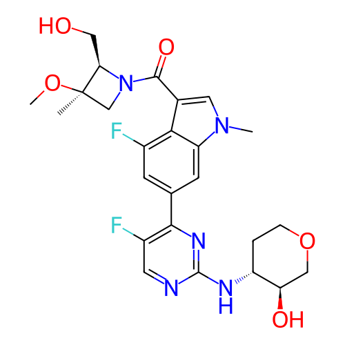 Chemical structure of BindingDB Monomer ID 805530
