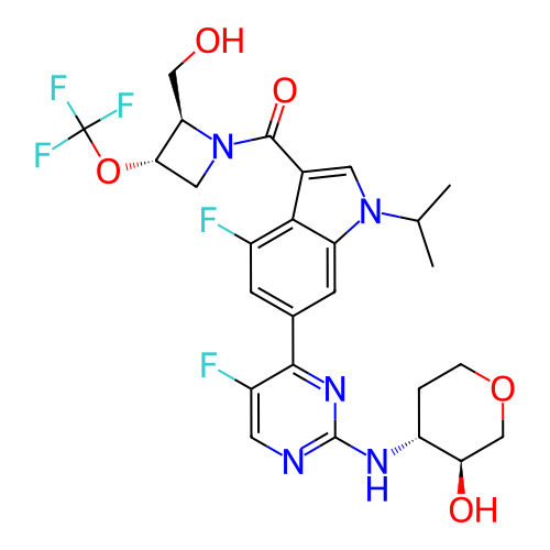 Chemical structure of BindingDB Monomer ID 805533