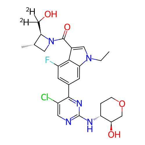 Chemical structure of BindingDB Monomer ID 805543