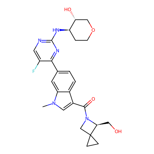 Chemical structure of BindingDB Monomer ID 805548