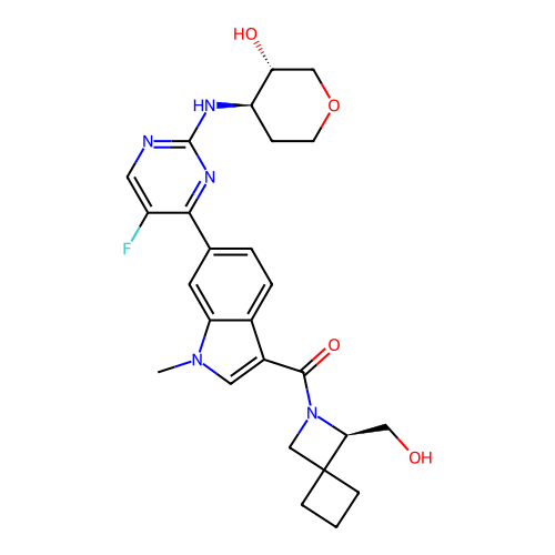 Chemical structure of BindingDB Monomer ID 805552