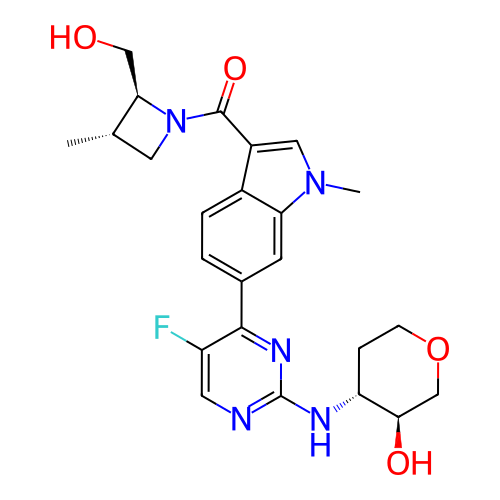 Chemical structure of BindingDB Monomer ID 805554