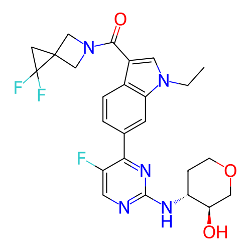 Chemical structure of BindingDB Monomer ID 805587
