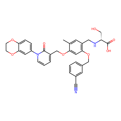 Chemical structure of BindingDB Monomer ID 806427