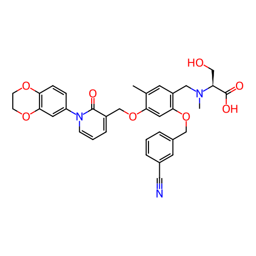 Chemical structure of BindingDB Monomer ID 806431