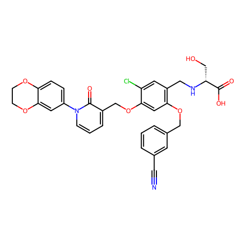 Chemical structure of BindingDB Monomer ID 806434
