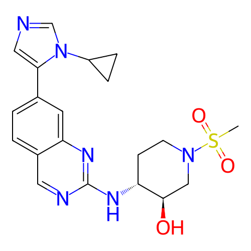 Chemical structure of BindingDB Monomer ID 806659