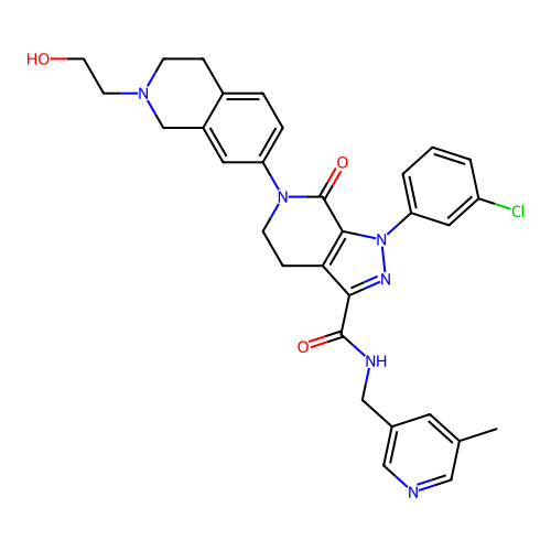 Chemical structure of BindingDB Monomer ID 807281