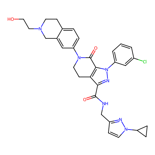 Chemical structure of BindingDB Monomer ID 807301