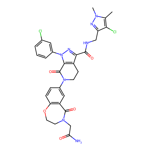 Chemical structure of BindingDB Monomer ID 807543
