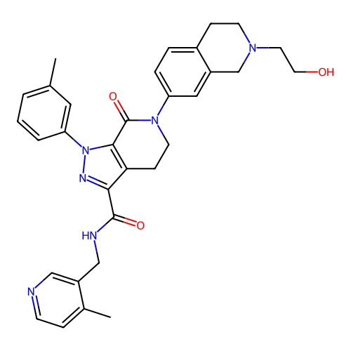 Chemical structure of BindingDB Monomer ID 807595