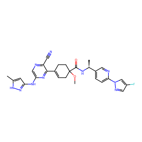 Chemical structure of BindingDB Monomer ID 808039
