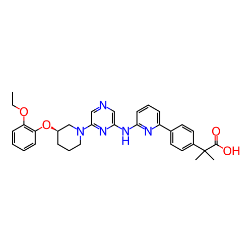 Chemical structure of BindingDB Monomer ID 808136