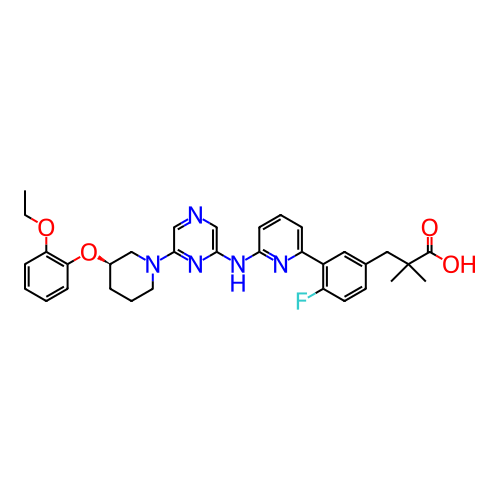 Chemical structure of BindingDB Monomer ID 808153