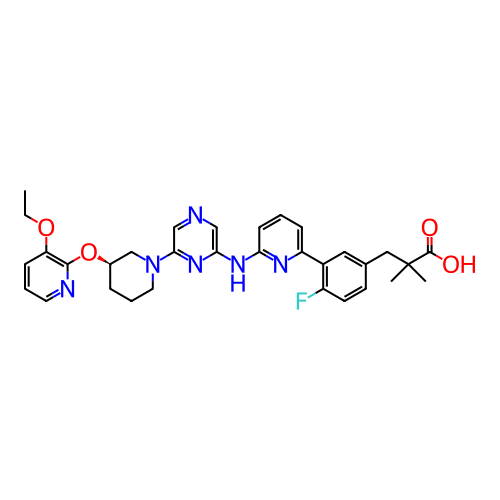 Chemical structure of BindingDB Monomer ID 808154