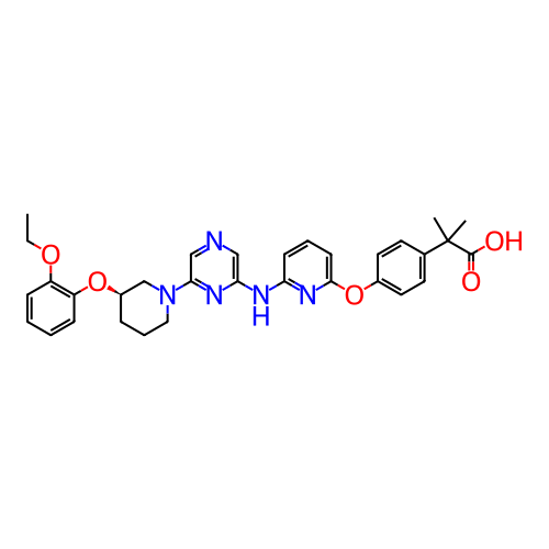 Chemical structure of BindingDB Monomer ID 808168