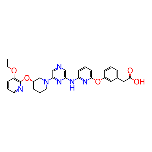 Chemical structure of BindingDB Monomer ID 808171