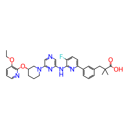 Chemical structure of BindingDB Monomer ID 808176