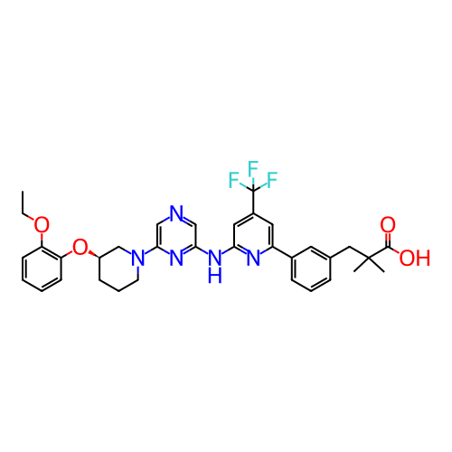 Chemical structure of BindingDB Monomer ID 808185