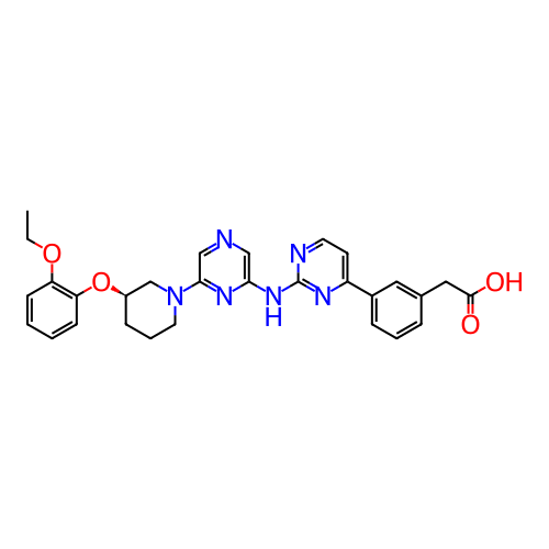 Chemical structure of BindingDB Monomer ID 808215