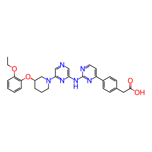 Chemical structure of BindingDB Monomer ID 808226