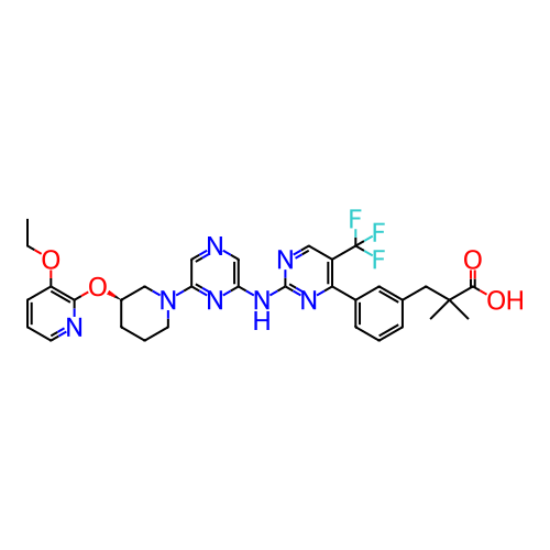 Chemical structure of BindingDB Monomer ID 808240