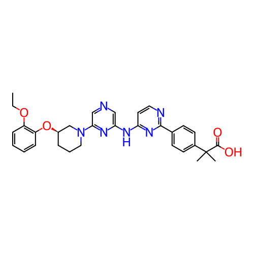 Chemical structure of BindingDB Monomer ID 808244