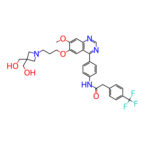 Chemical structure of BindingDB Monomer ID 808504
