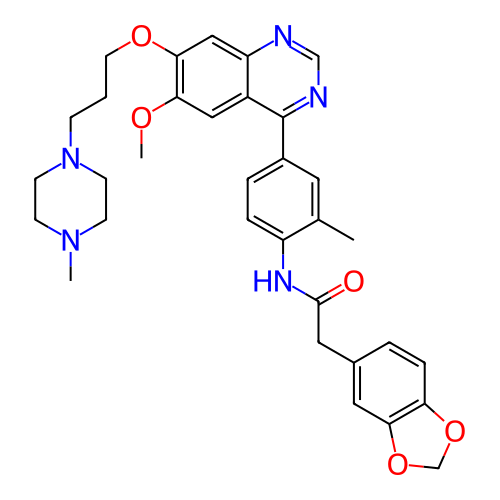 Chemical structure of BindingDB Monomer ID 808509