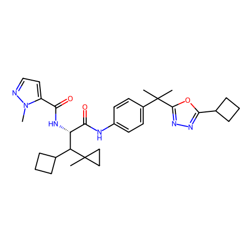 Chemical structure of BindingDB Monomer ID 808746